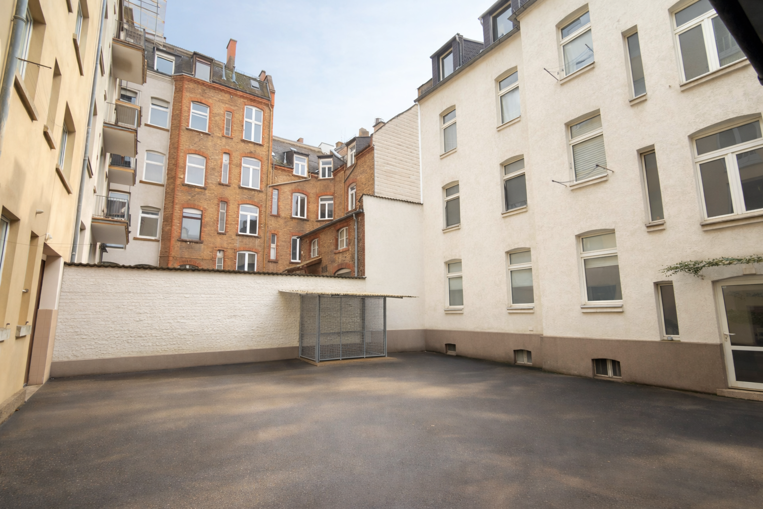 Innenhof des Gebäudes